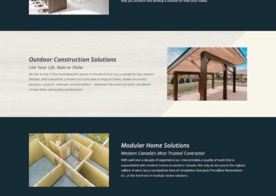 Carpenter website development