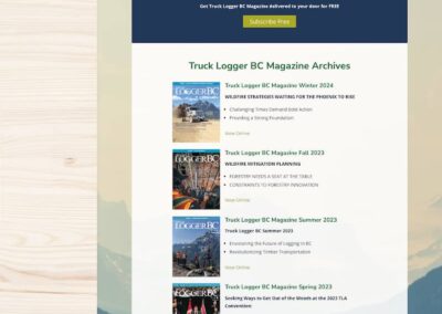 Magazine Interior Logging Association