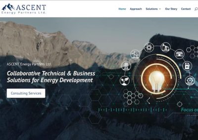 energy sector web development Canada