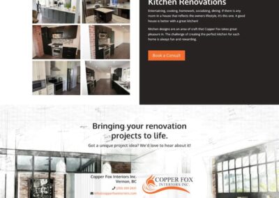 home reno carpenter website design